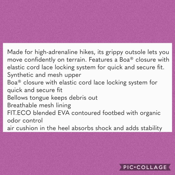 Merrell Capra Bolt hiking shoes in bright red sz 6 - Picture 8 of 8